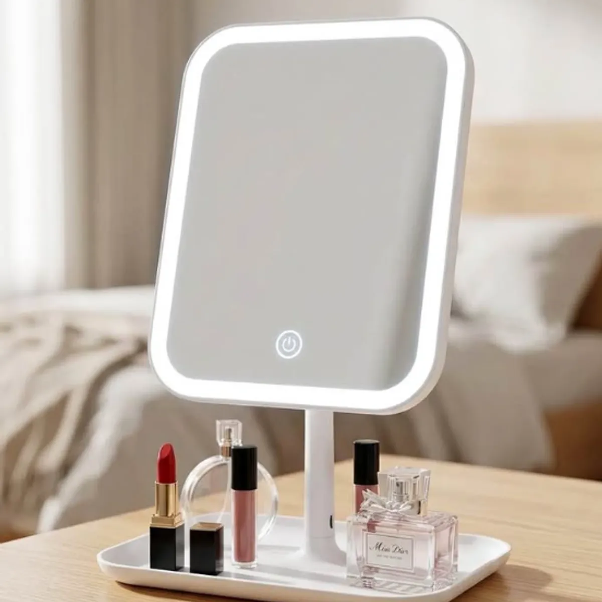 GENERICO - Espejo Luz Led Maquillaje color Blanco