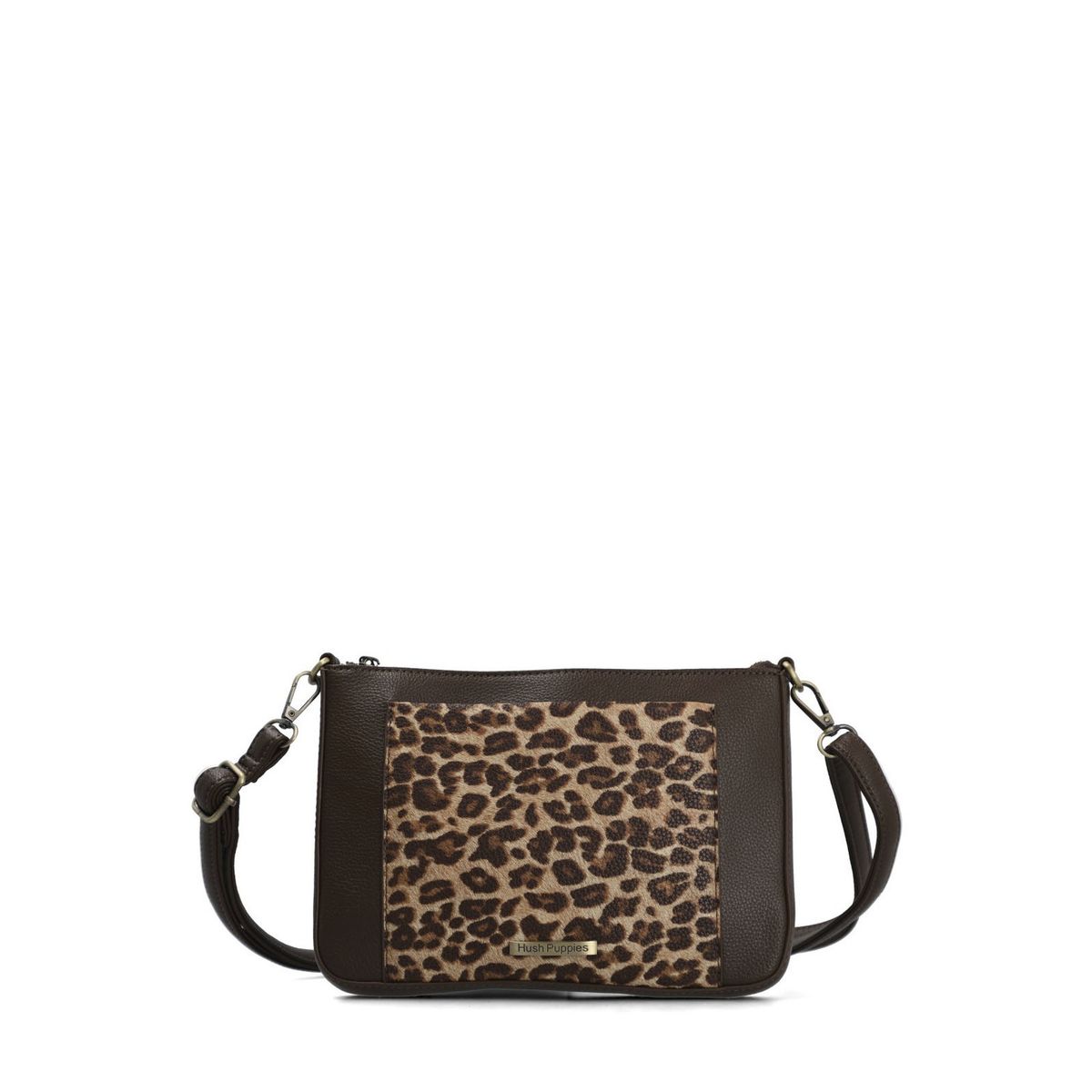 HUSH PUPPIES - Cartera Mujer Leonie Cross Café HUSH PUPPIES