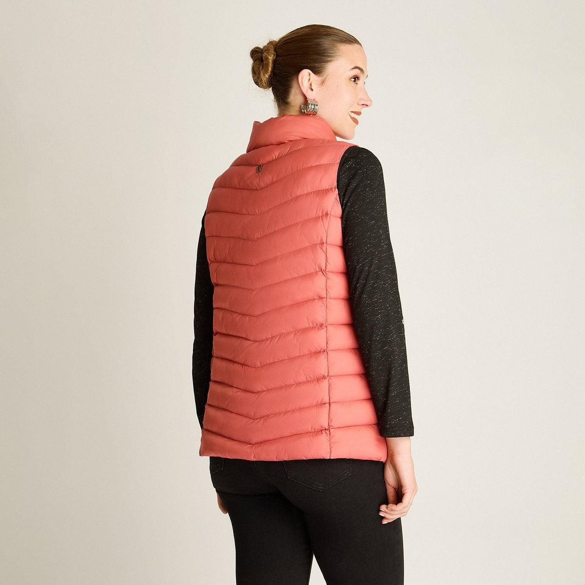 LORENZO DI PONTTI - Parka Sin Mangas Diseño Quilted