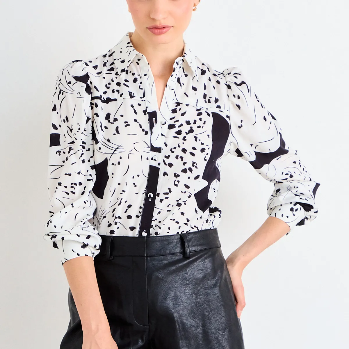 IO - Blusa Fantasia Mujer Crudo Io