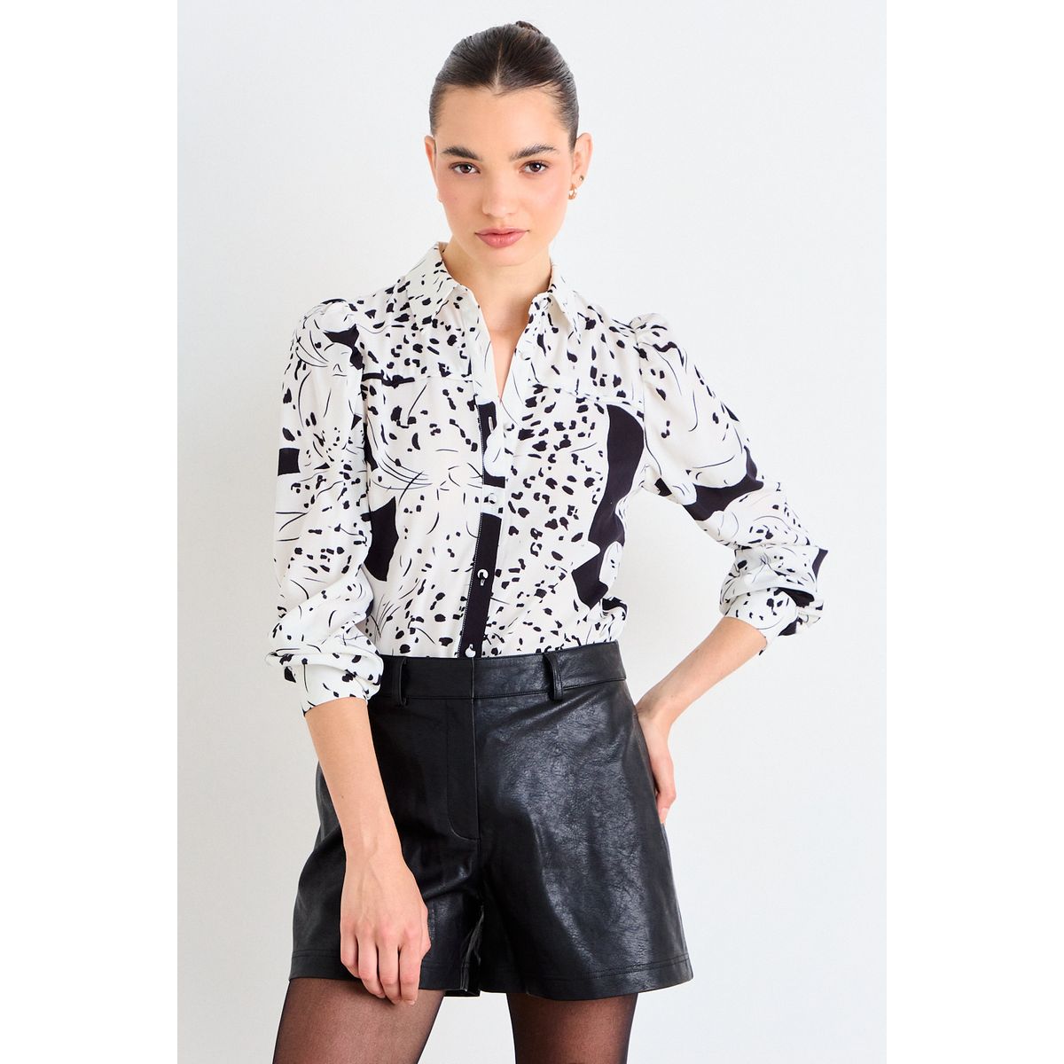 IO - Blusa Fantasia Mujer Crudo Io