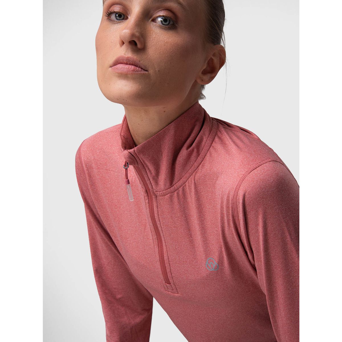 BSOUL - Polerón Half Zip Aloe Rosado BSOUL