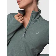 BSOUL - Polerón Half Zip Aloe Verde