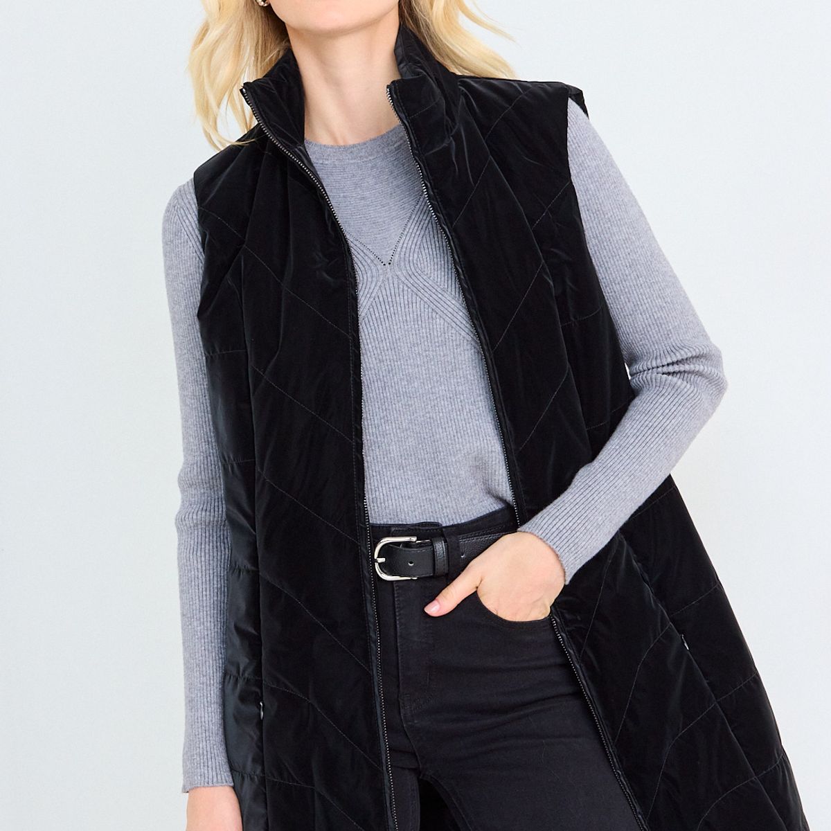 ASH - Parka Lisa Mujer Negro Ash