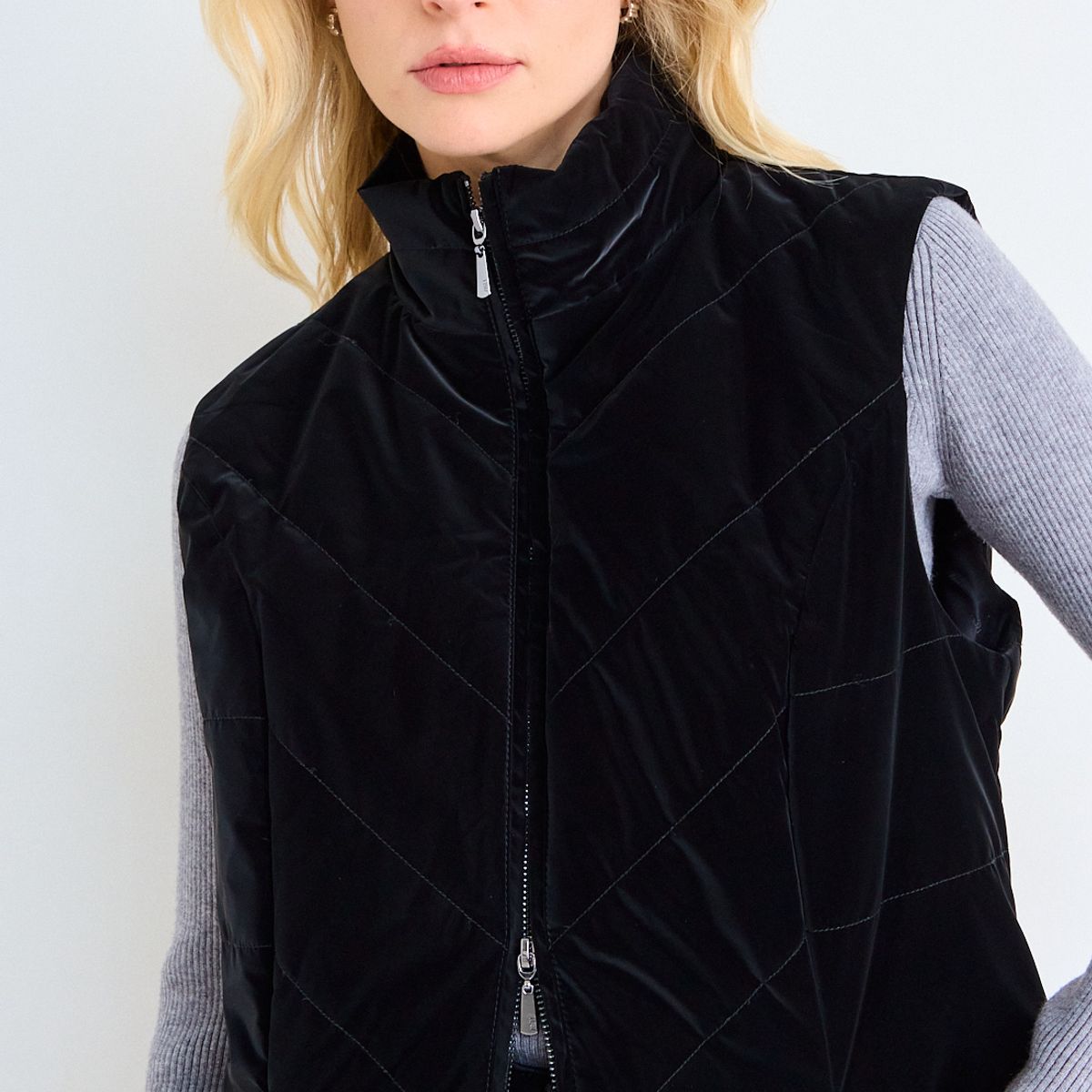 ASH - Parka Lisa Mujer Negro Ash