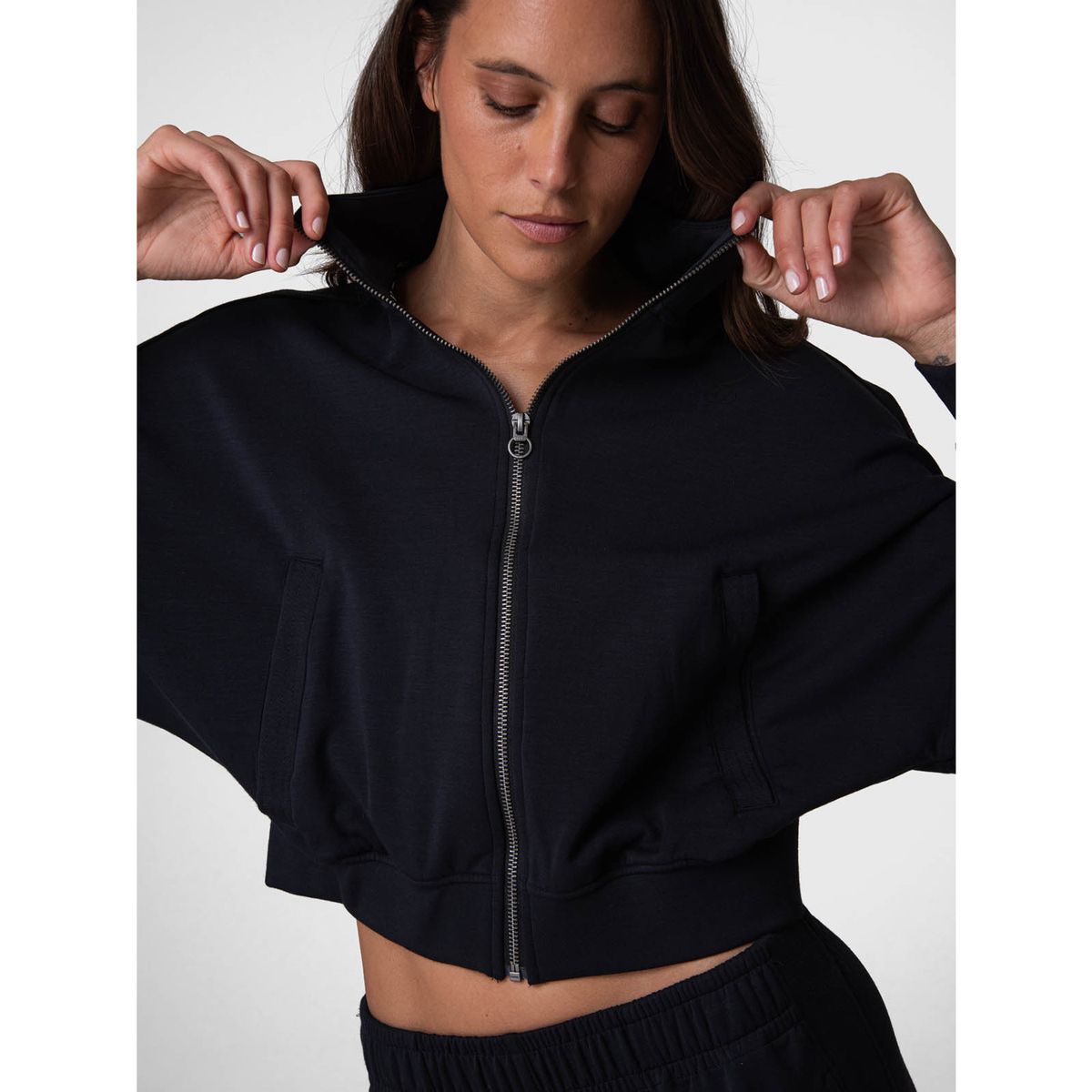 BSOUL - Polerón Modal Aloe Negro BSOUL