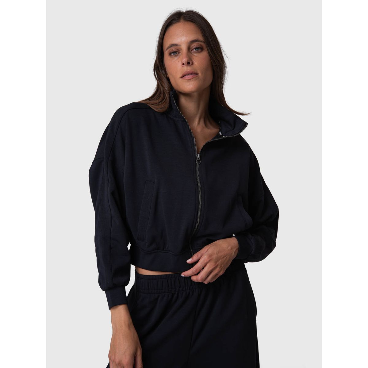 BSOUL - Polerón Modal Aloe Negro BSOUL