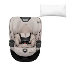 MAXI COSI - SILLA AUTO CONVERTIBLE EMME 360° Desert Wonder - Cojín Cervical y Letrero Bebé a Bordo