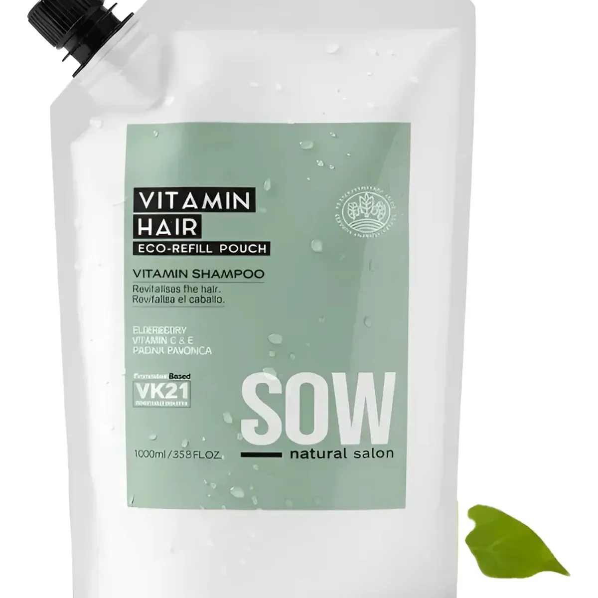 GENERICO - Shampoo Sow Vitamin Hair 1000ml Recarga