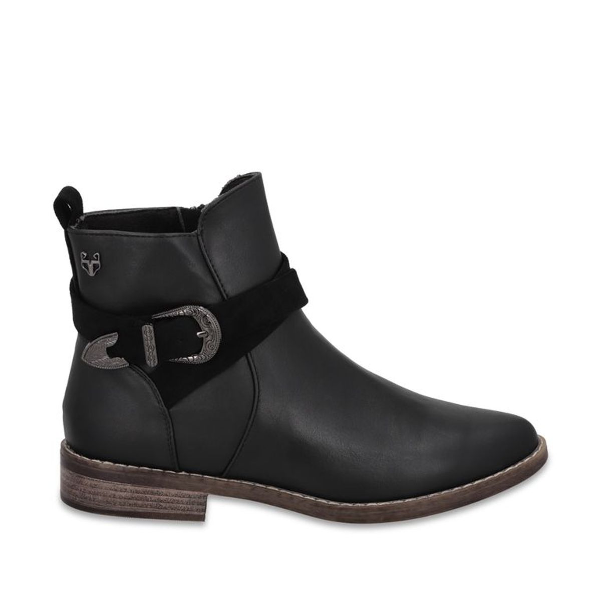 GOTTA - Botin Plano Negro Mujer 1756001