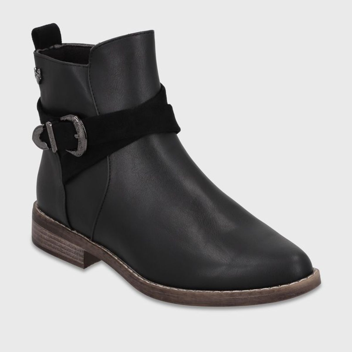 GOTTA - Botin Plano Negro Mujer 1756001