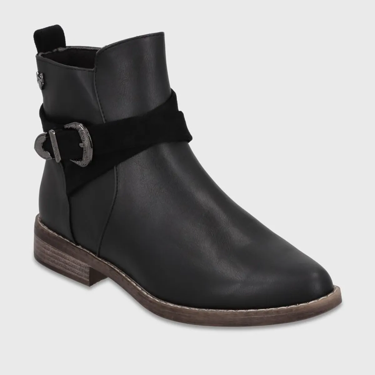 GOTTA - Botin Plano Negro Mujer 1756001