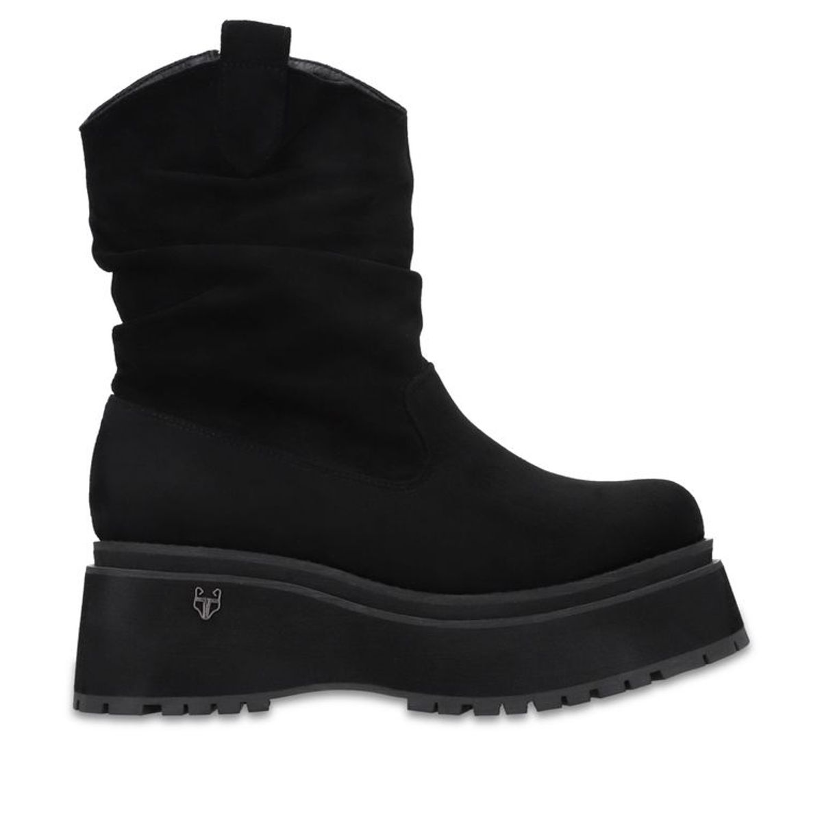 GOTTA - Bota Plataforma Negra Mujer 1509G01