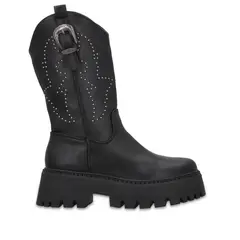 GOTTA - Bota Plataforma Negra Mujer 4580701
