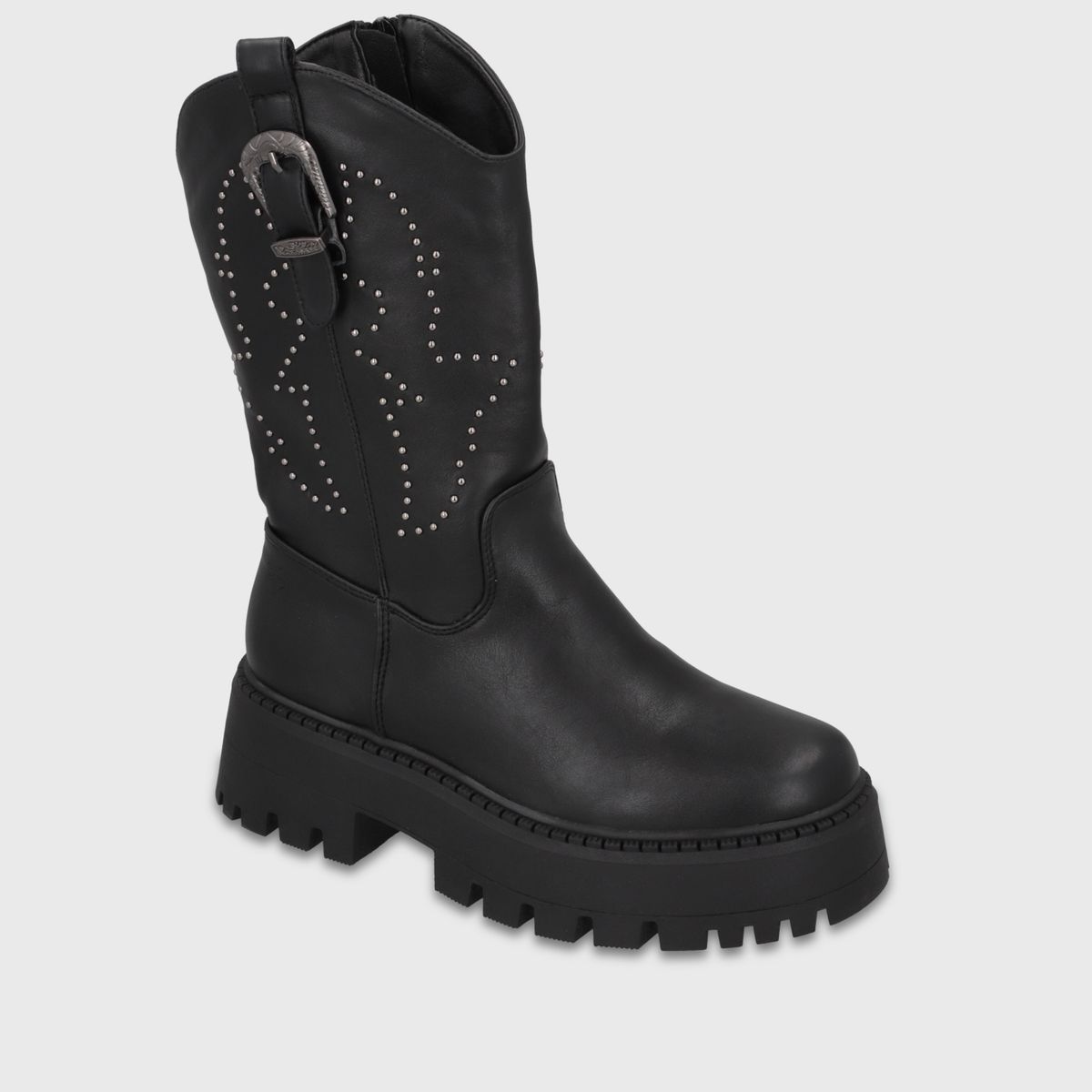 GOTTA - Bota Plataforma Negra Mujer 4580701 Gotta