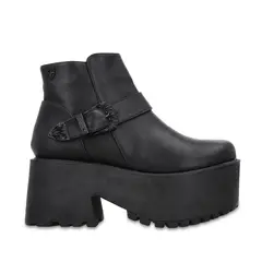 GOTTA - Botin Plataforma Negro Mujer 1517B01
