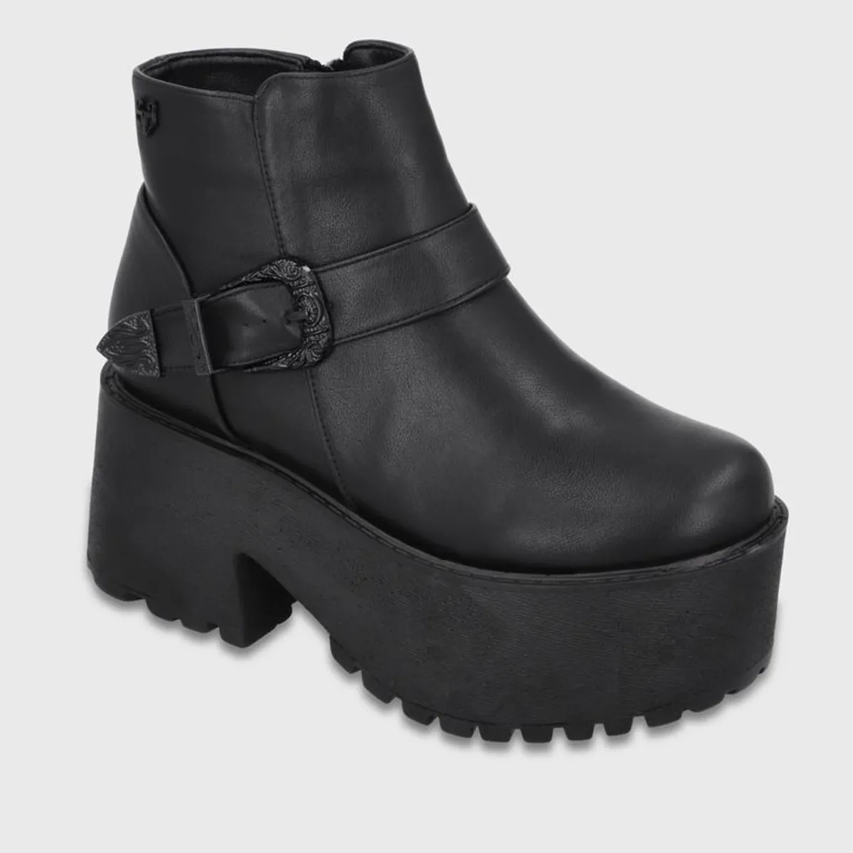 GOTTA - Botin Plataforma Negro Mujer 1517B01