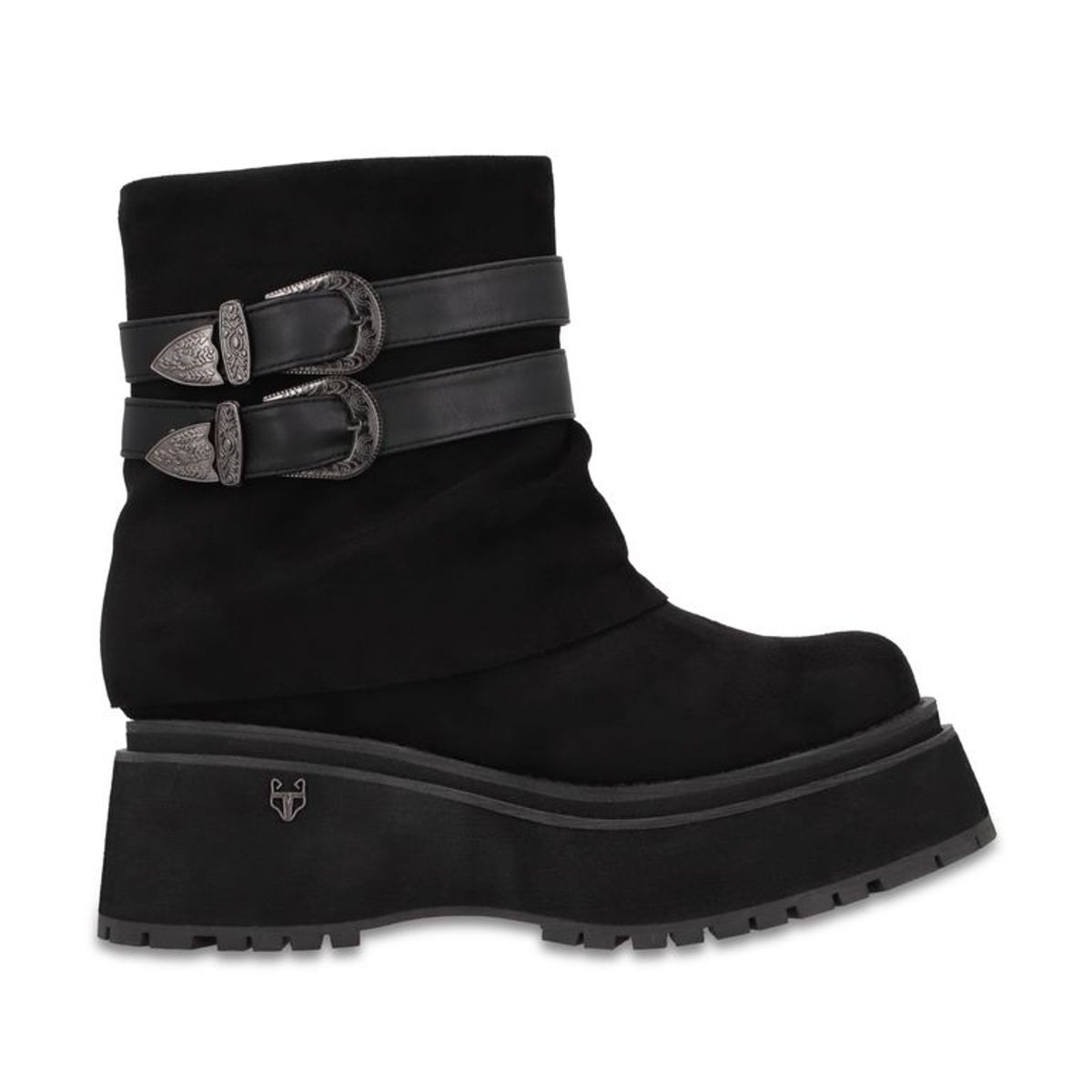 GOTTA - Botin Plataforma Negro Mujer 1509F01