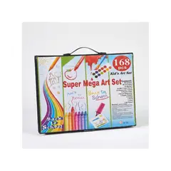 GENERICO - Set De Arte y Pintura Para Niños Maletín 168 Piezas - Kit De Dibujo
