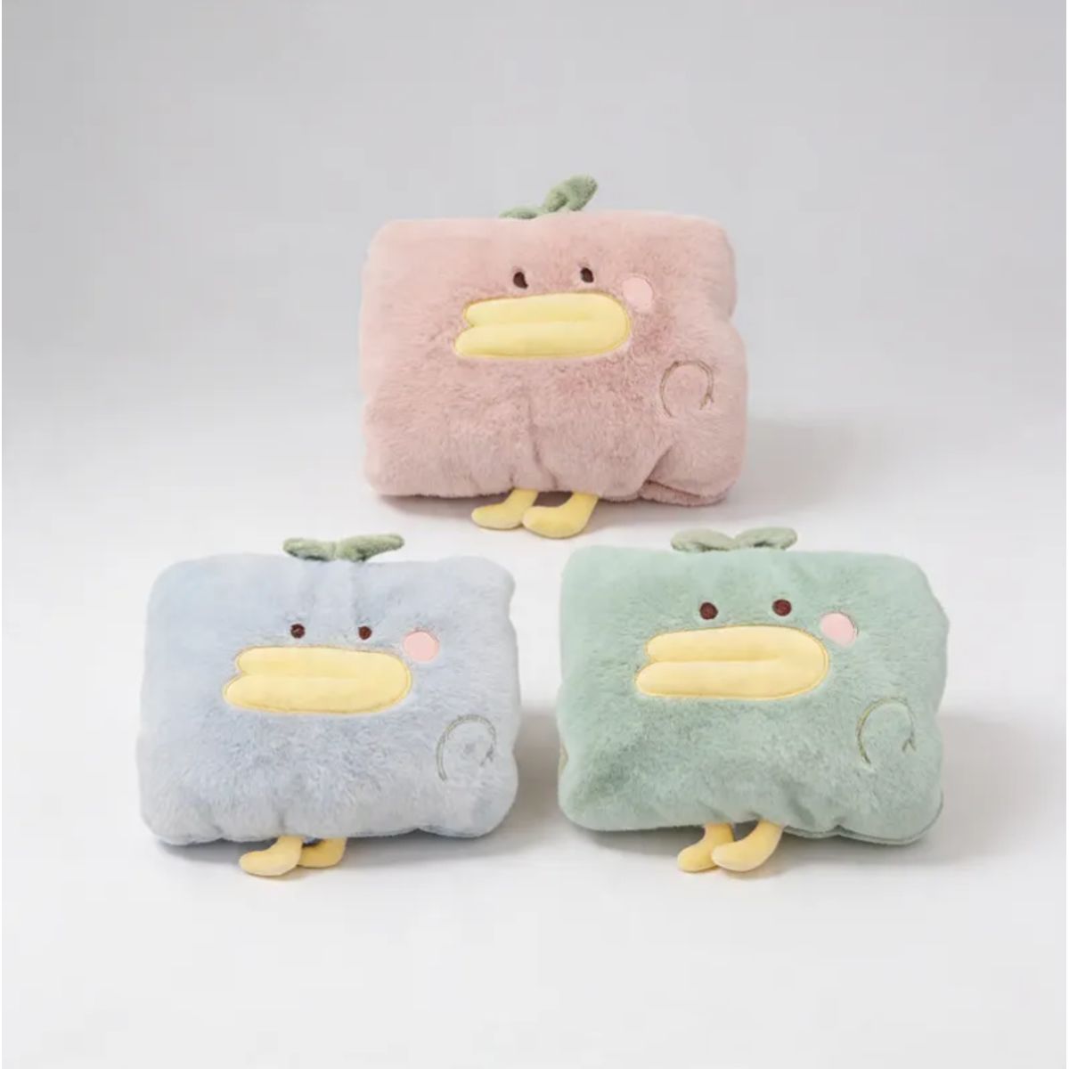 GENERICO - Guatero Eléctrico Recargable Peluche Pato Kawaii Calienta Manos