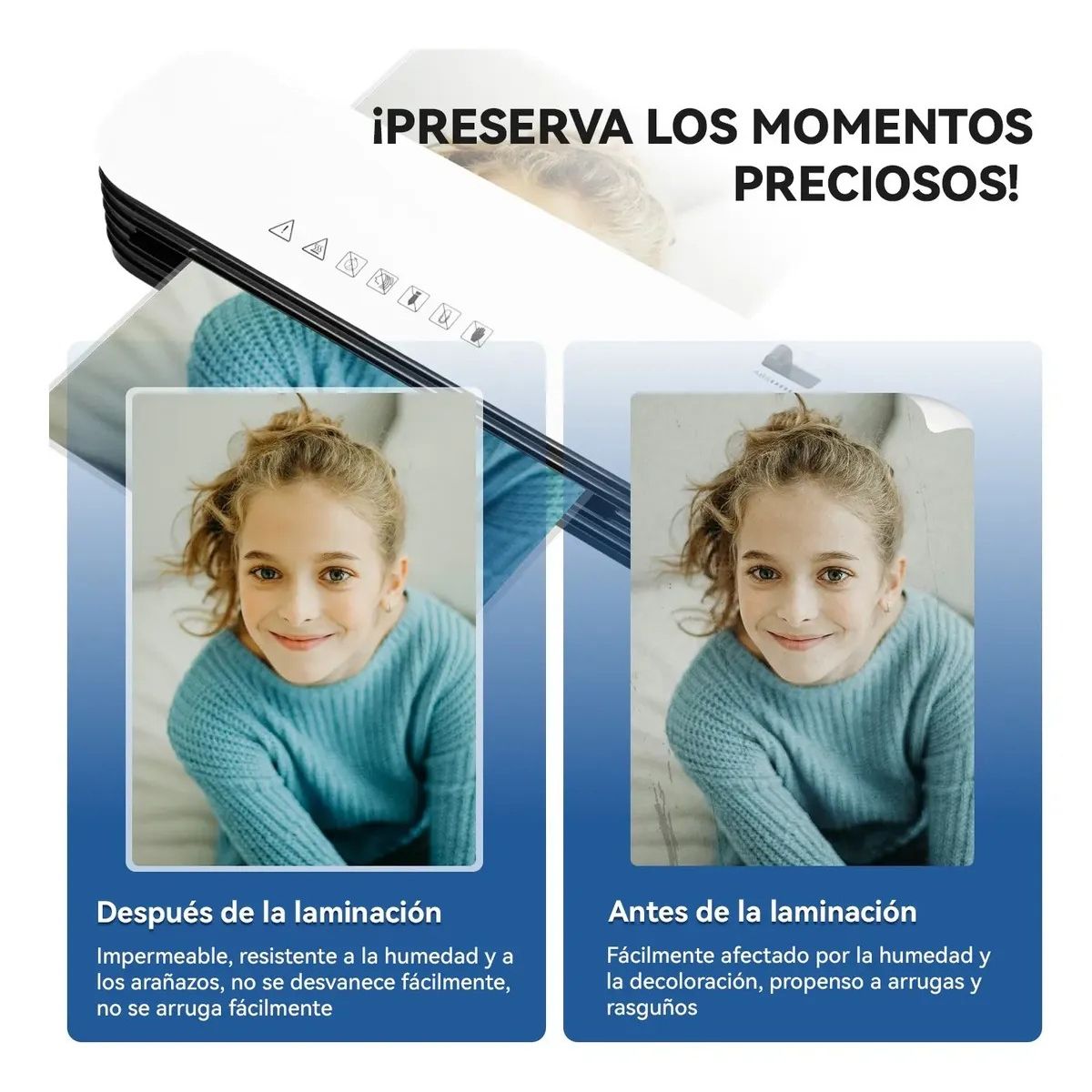 GENERICO - Termolaminadora Plastificadora +300 Micas Labg