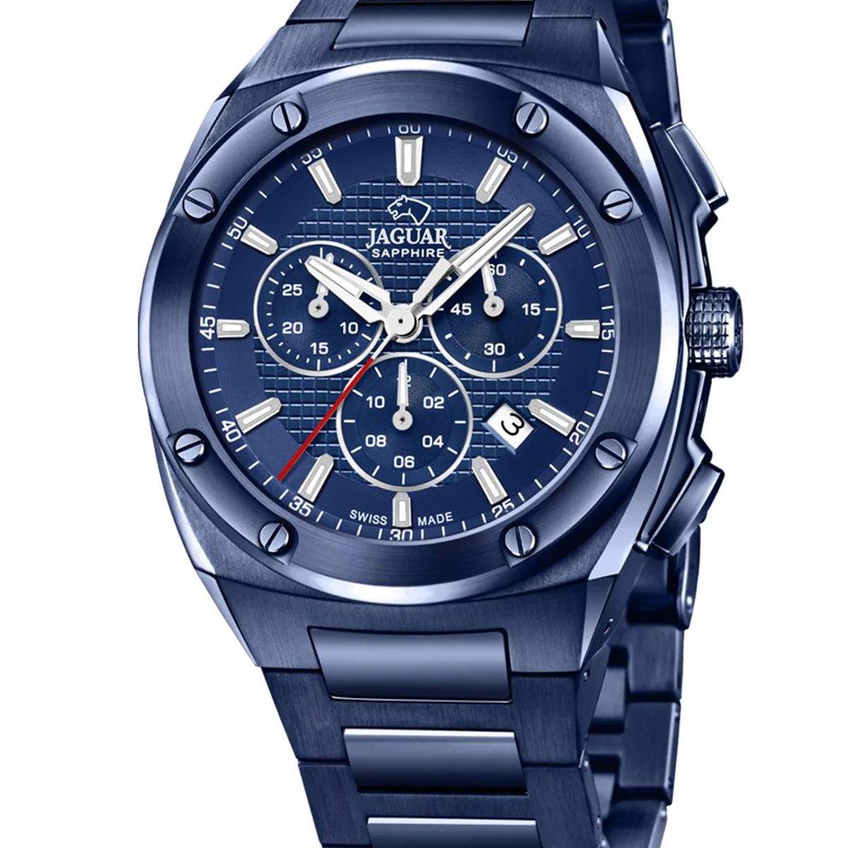 JAGUAR - Reloj Plateado Jaguar Hombre Executive J9911