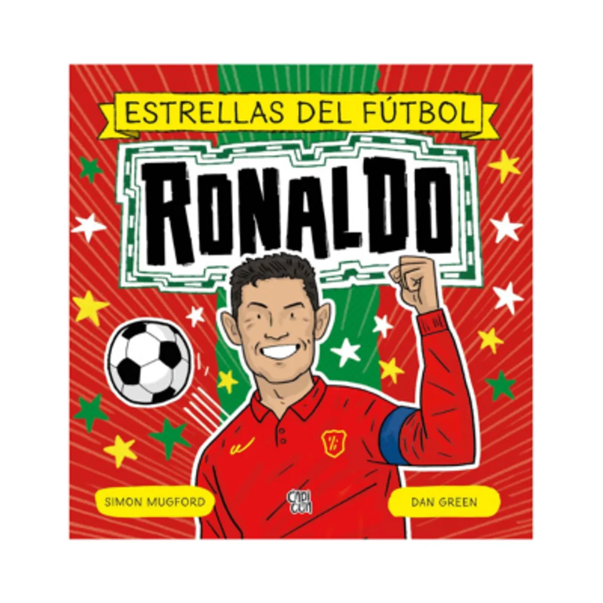 VERGARA Y RIBA - LIBRO  ESTRELLAS DEL FÚTBOL RONALDO