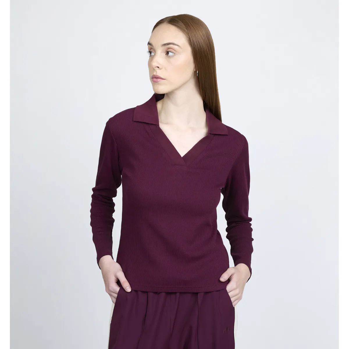 ELLESSE - POLERA MUJER ELLESSE LINA BURGANDY