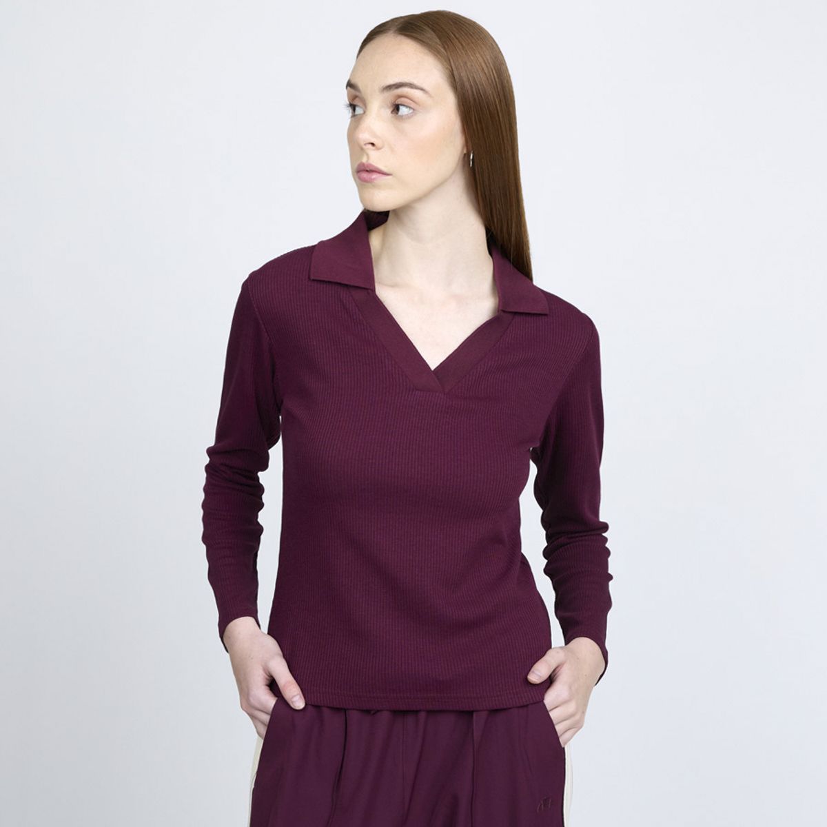 ELLESSE - POLERA MUJER ELLESSE LINA BURGANDY