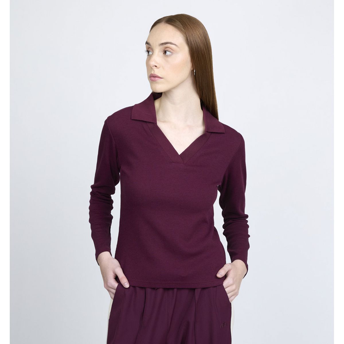 ELLESSE - POLERA MUJER ELLESSE LINA BURGANDY