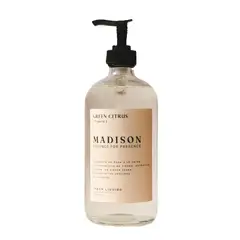 MADISON - Jabón Líquido 500 ml Green Citrus - transparente