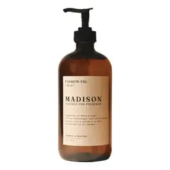 MADISON - Jabón Líquido 500 ml Passion Fig - ámbar