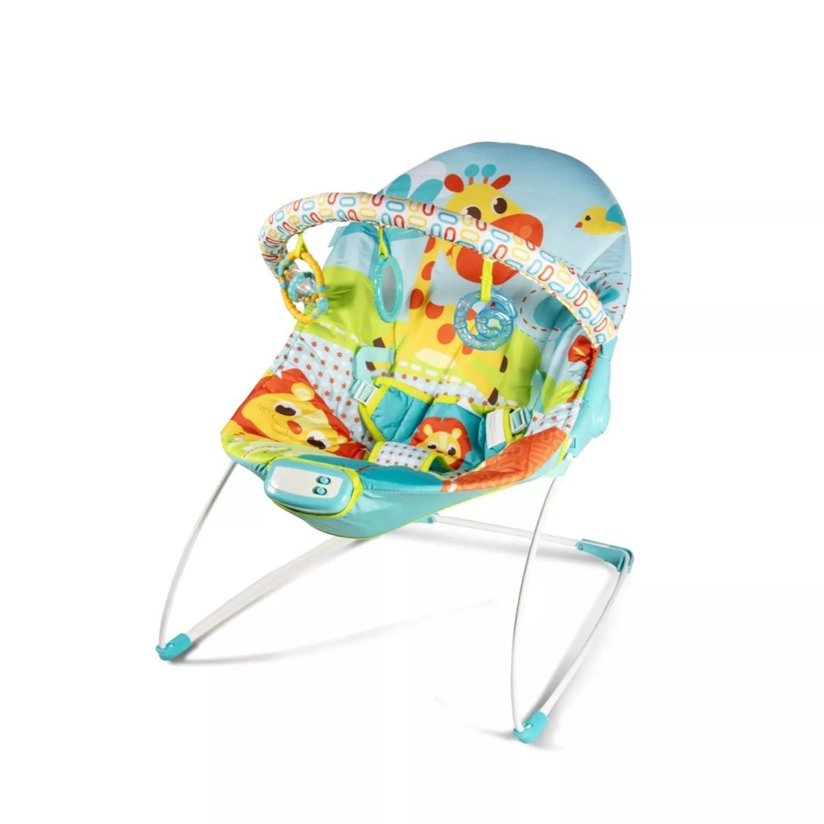 PIKABOO - SILLA NIDO TIPO BOUNCER SELVA EN AZUL