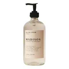 MADISON - Jabón Líquido 500 ml Black Cedar - transparente