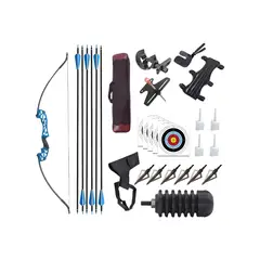 GENERICO - 40lbs Arco Recurvo Deportivo Para Adultos Con Set Accesorios Labg