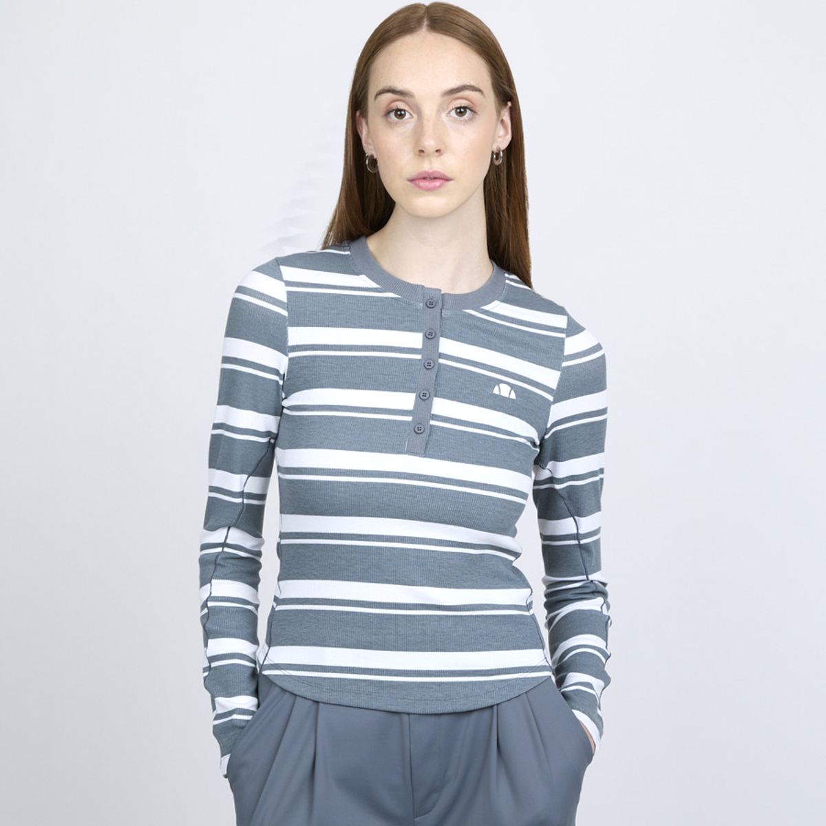 ELLESSE - POLERA MUJER ELLESSE LORENA ACEROBLANCO