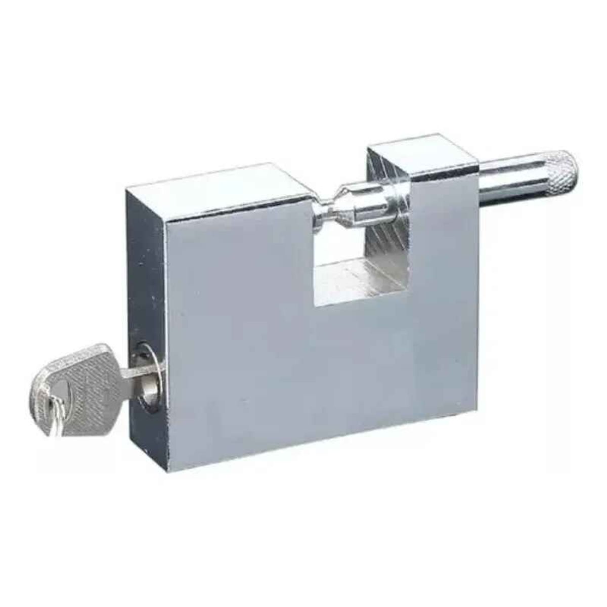 GENERICO - Candado De Seguridad + 3 Llaves Anti Napoleón 70mm anti robo