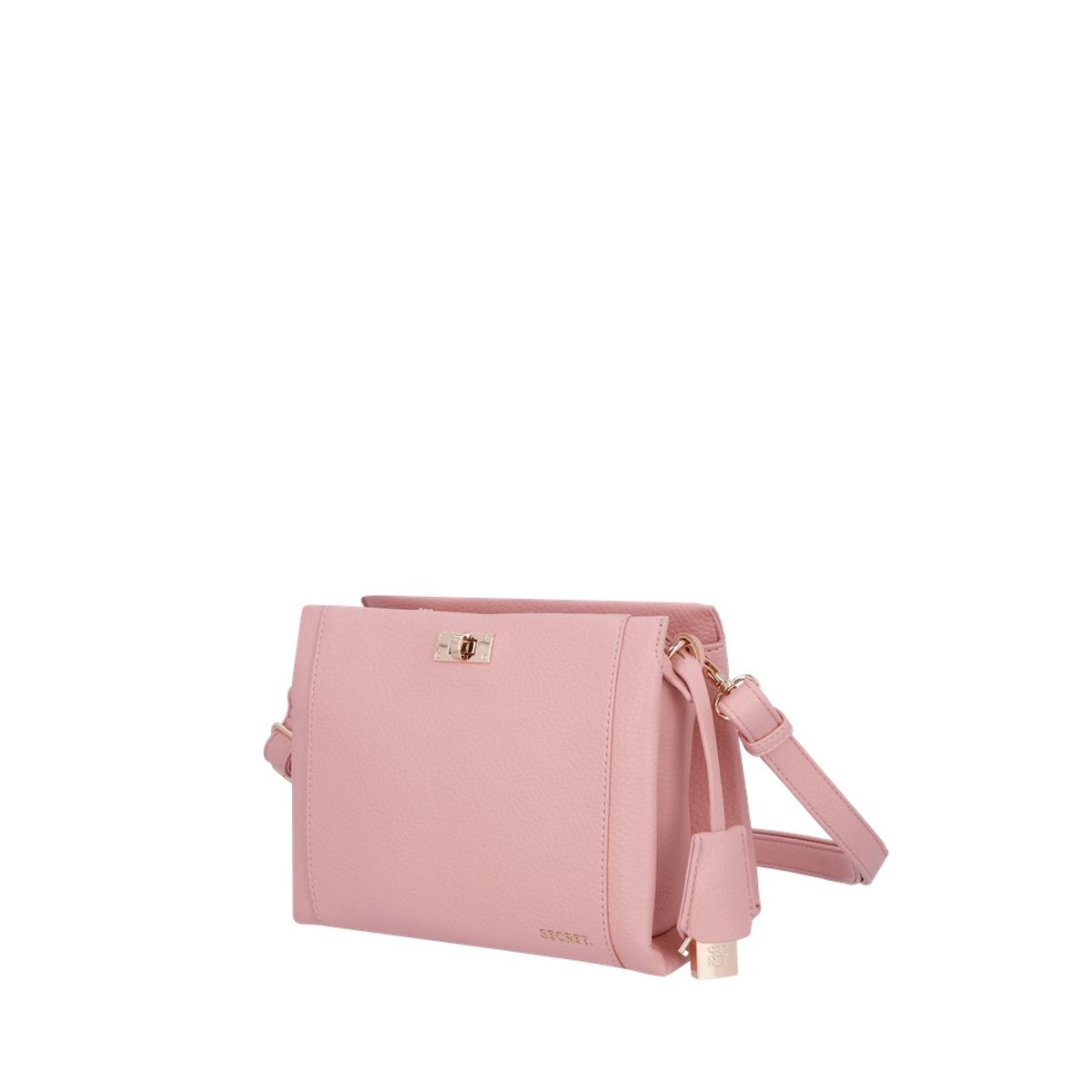 SECRET - Cartera Bandolera Secret Minsk Pequeña Rosada ST6