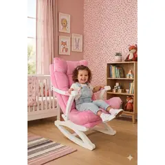 GENERICO - SILLA MECEDORA COQUETTE DE NIÑA