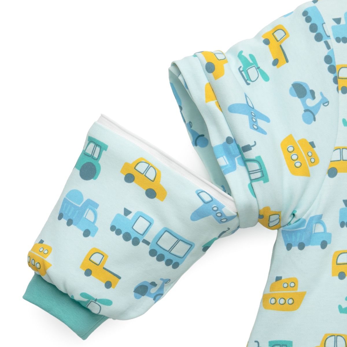 TU SAQUITO - Saco de dormir bebé TOG 3.5 con piernas Niño Autos invierno