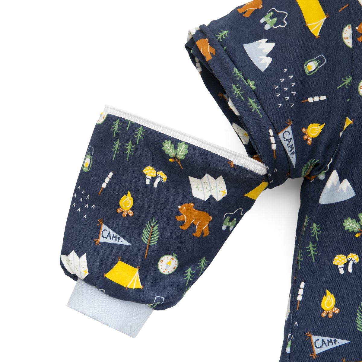 TU SAQUITO - Saco de dormir bebé niño TOG 2.5 con piernas Unisex Camping