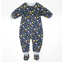 TU SAQUITO - Saco de dormir bebé niño TOG 2.5 con piernas Unisex Camping
