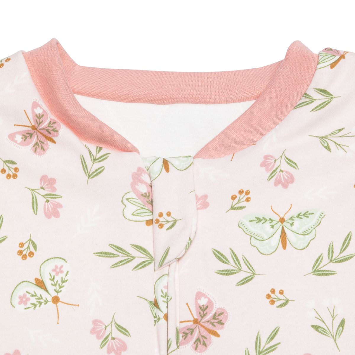TU SAQUITO - Saco de dormir bebé TOG 2.5 piernas y pies Niña Mariposa