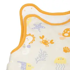 TU SAQUITO - Saco de dormir bebé TOG 2.5 gota sin mangas unisex submarino