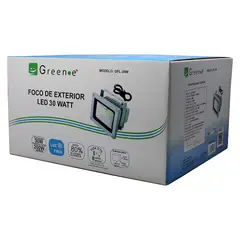 GREEN E - Foco LED Exterior 30W Green-e Potencia Industrial para tu Hogar