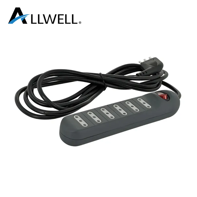 LEXO ALARGADOR ELECTRICO LEXO ZAPATILLA NEGRO 6 TOMAS 5M 10A CON ...