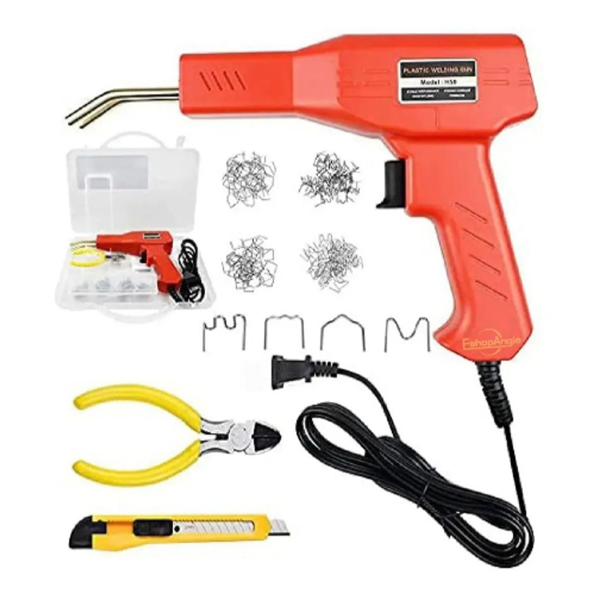 TASBEL - Pistola para Soldar plastico Grapadora De Plástico Caliente 50w dvcimportaciones portatil compacta