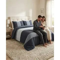 GENERICO - Sábanas Polar Soft Grueso 2 Plazas Ultra Suave