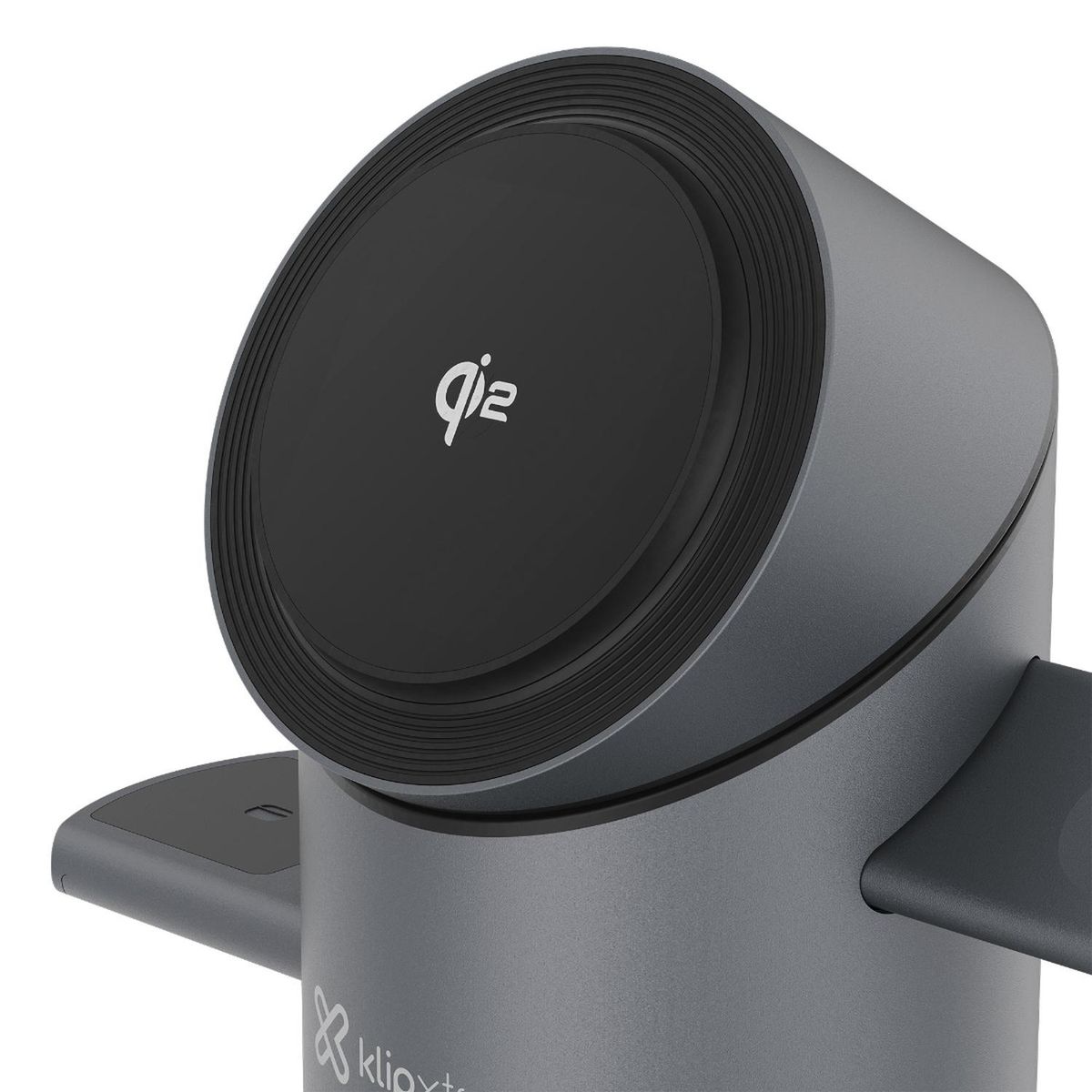 KLIP XTREME - KX Charger Wireless 3 in 1 Smartphone-TWS earbuds Case-Applewatch Auto-Rotation