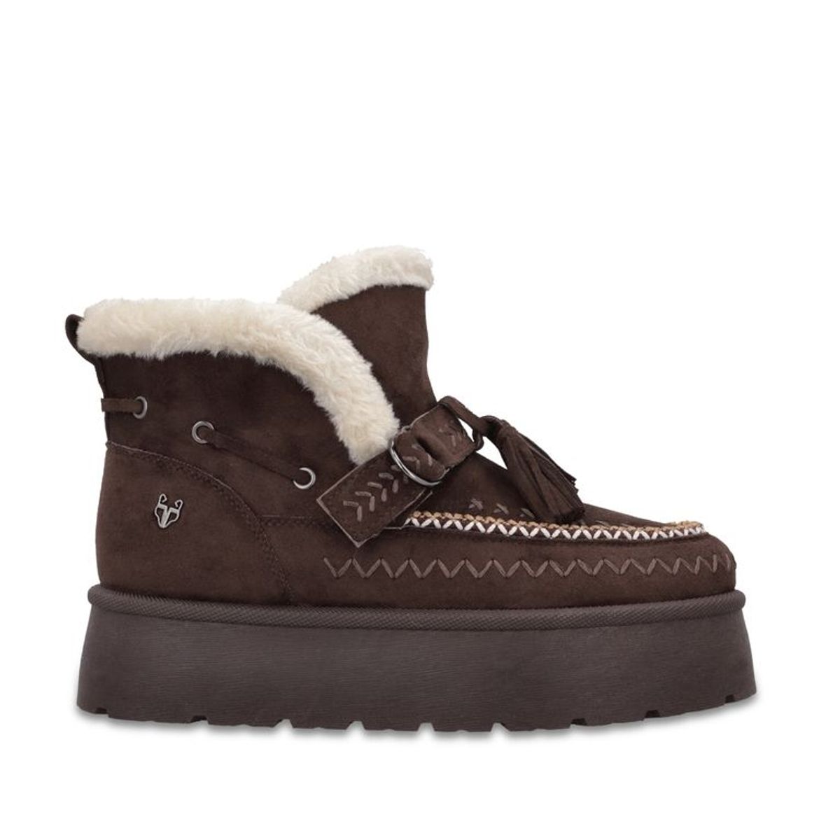 GOTTA - Botin Plataforma Café Mujer 4811753